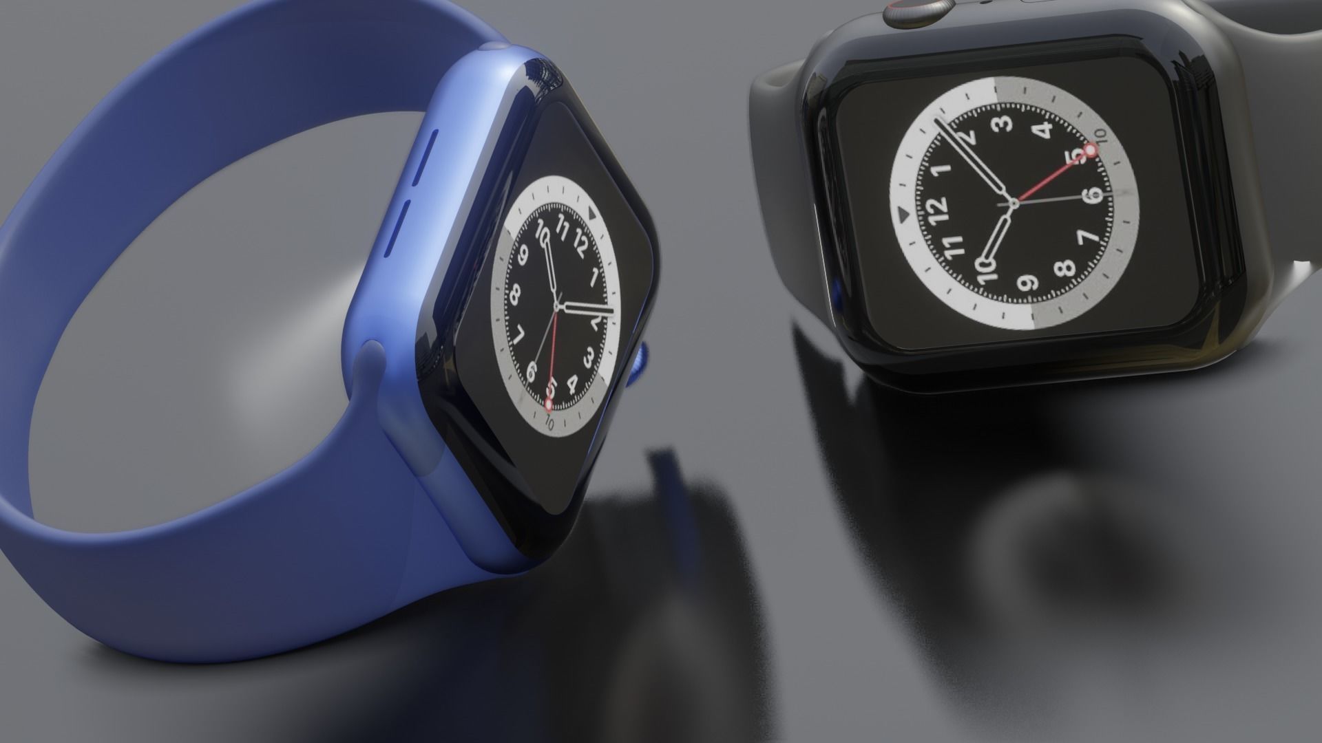 Apple watch series 6  Free 3D model_1