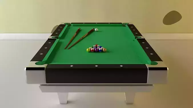 Pool Table - Billiard Free 3D model