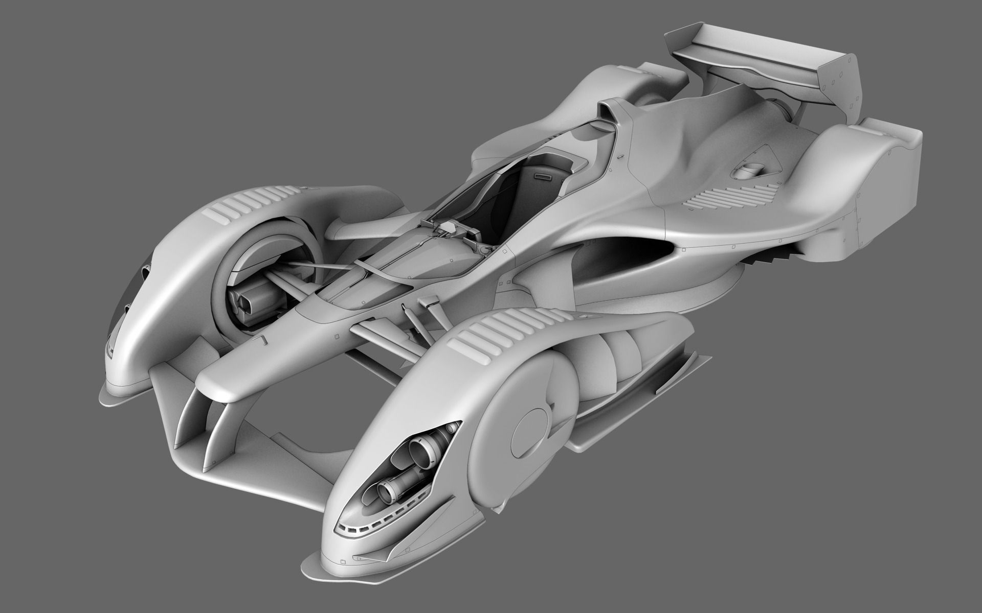RB X 2010 5G Formula Concept Low-poly 3D model_15