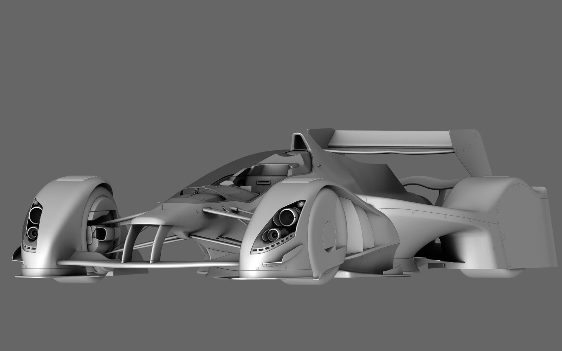 RB X 2010 5G Formula Concept Low-poly 3D model_13