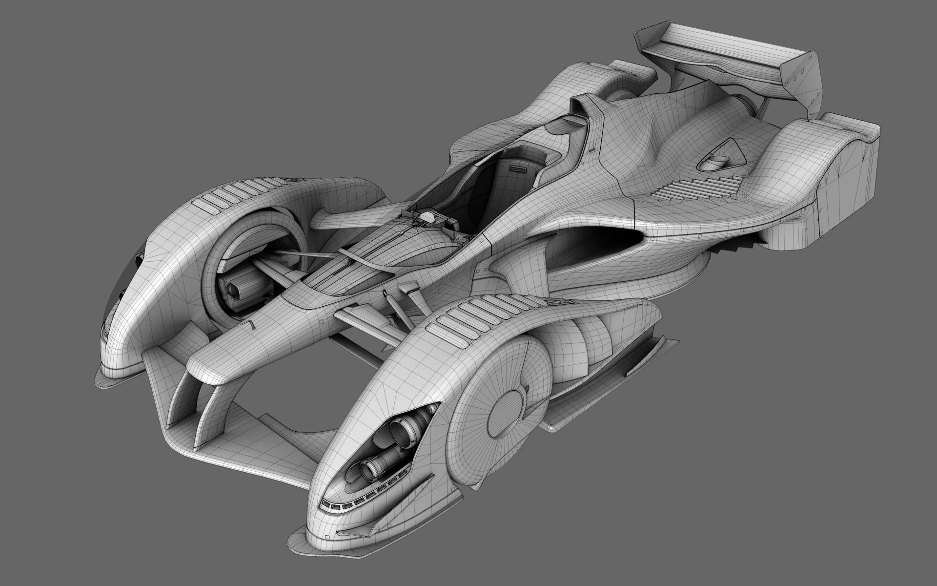 RB X 2010 5G Formula Concept Low-poly 3D model_16