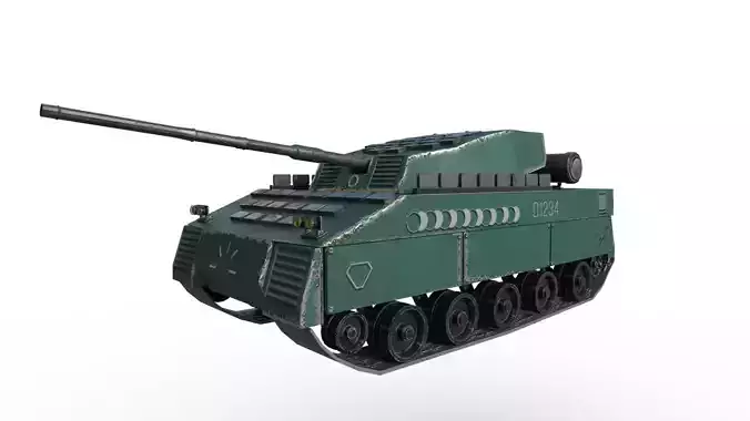 Military Battle Tank