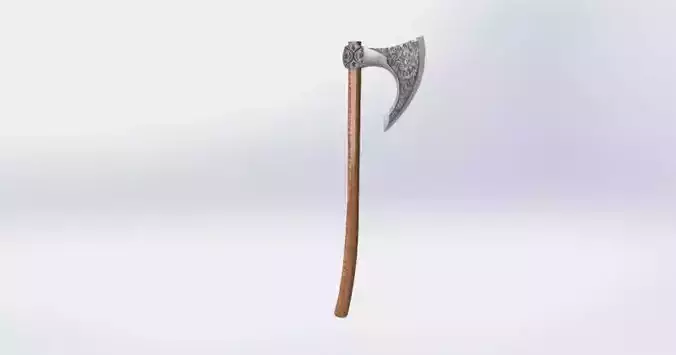 viking battle ax