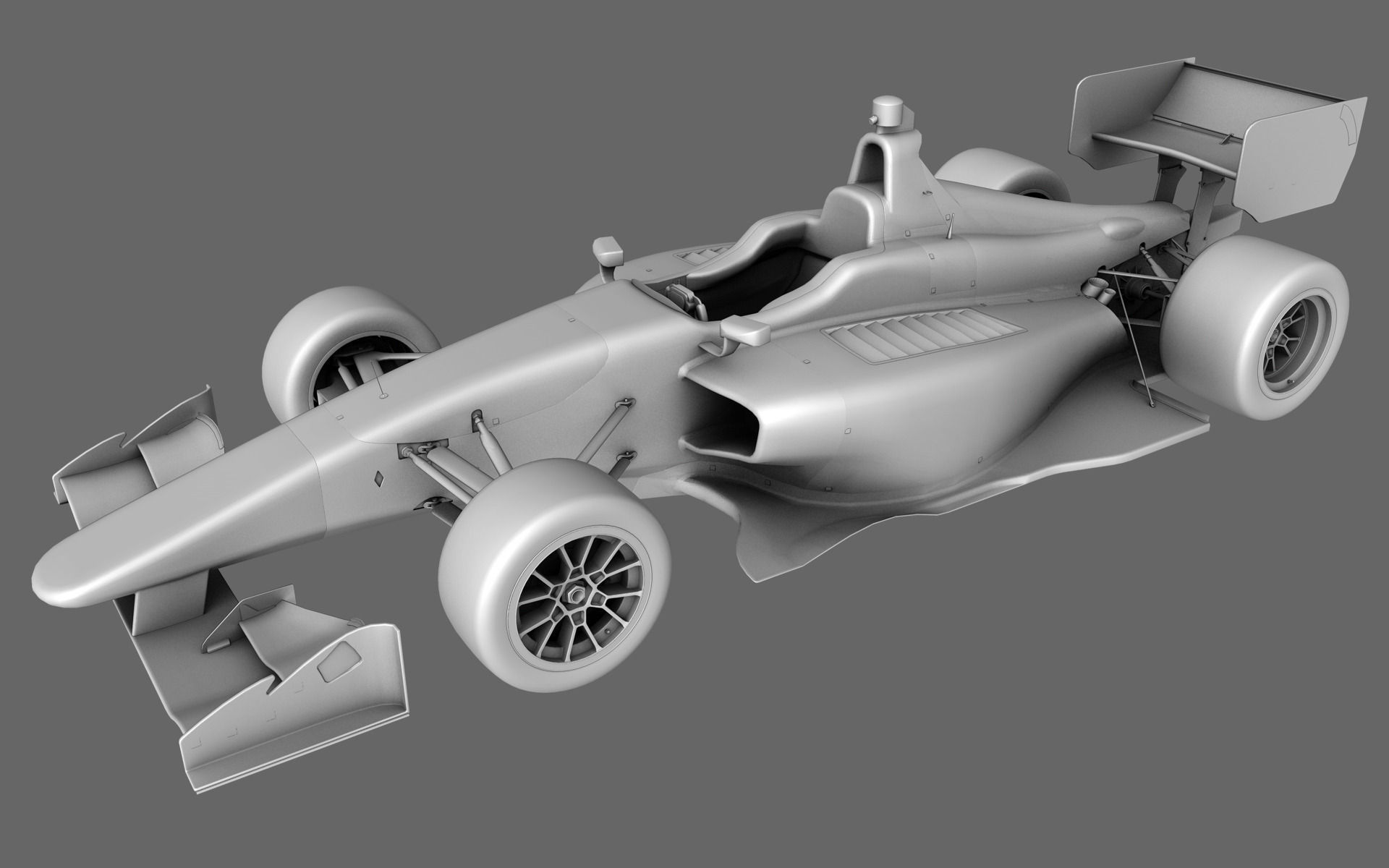 Dallara Indy Lights 2015 PBR Low-poly 3D model_21