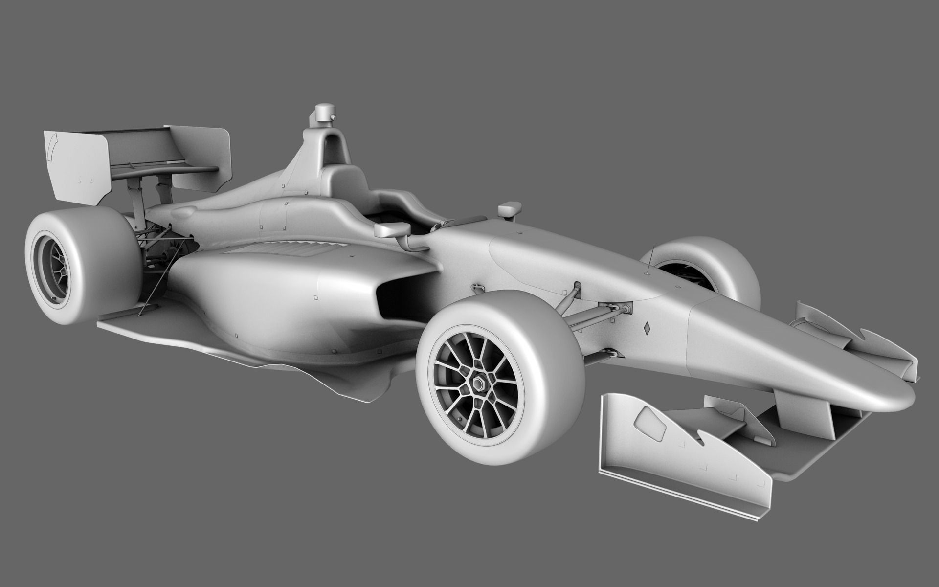 Dallara Indy Lights 2015 PBR Low-poly 3D model_27