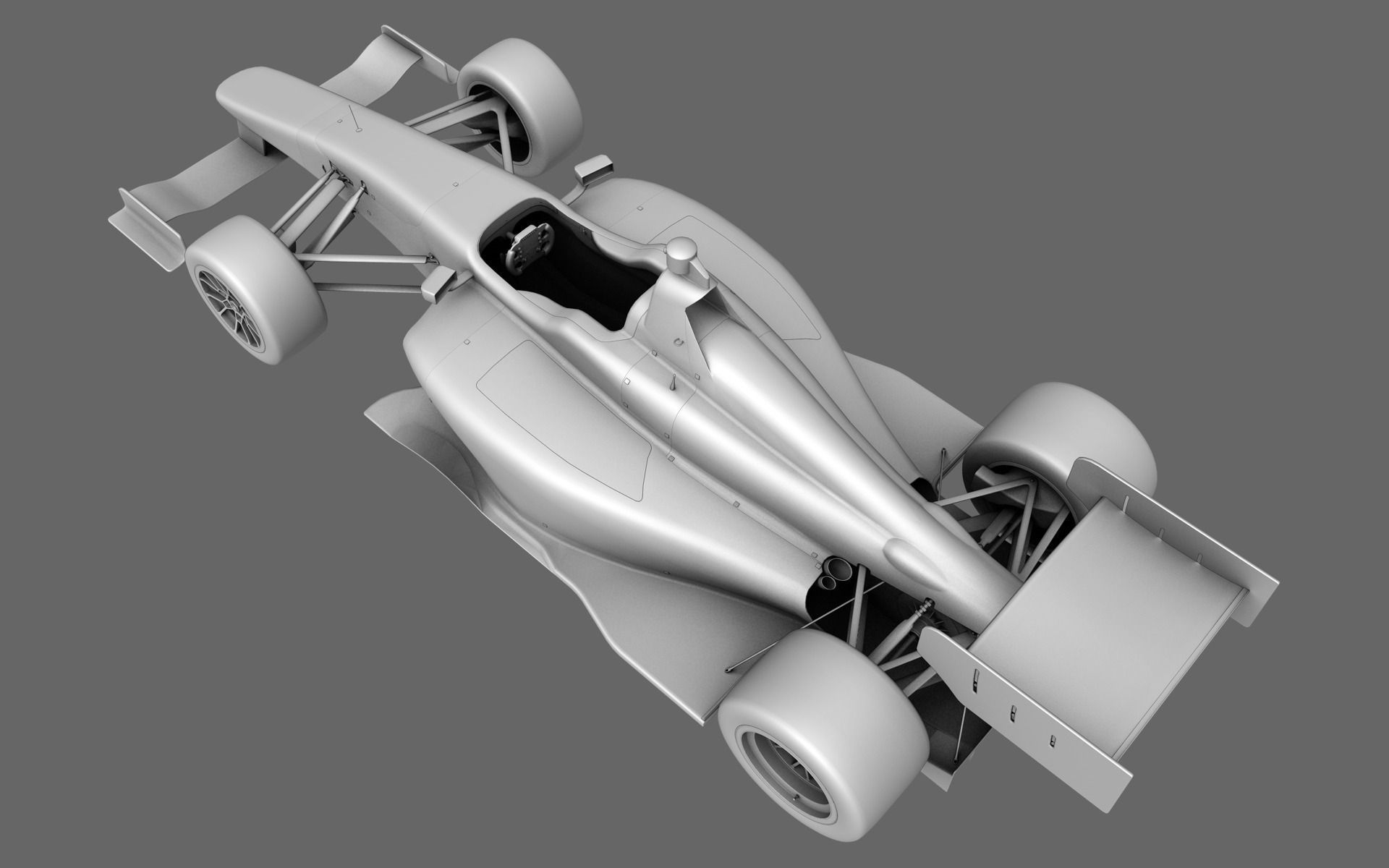 Dallara Indy Lights 2015 PBR Low-poly 3D model_31