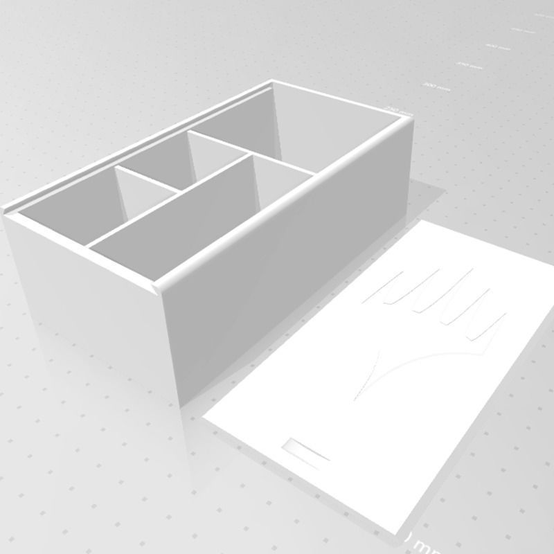 Counter Box STL Files for Magic The Gathering 3D print model_2