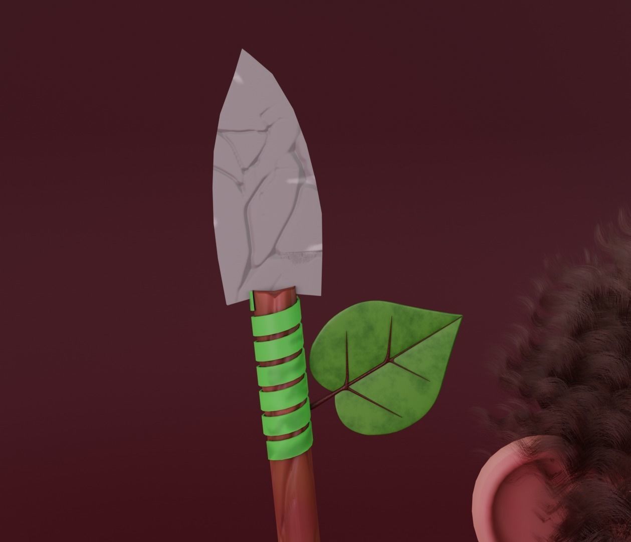 Fantasy charcter for animation Free 3D model_2