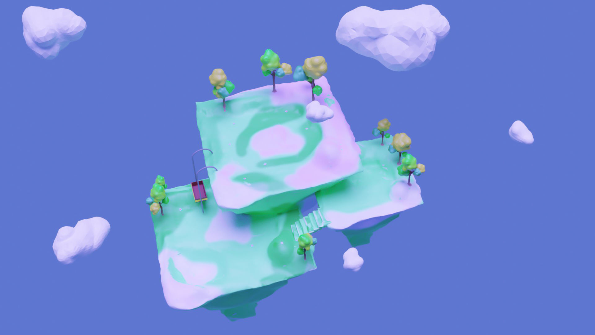 Dream Sweet  3d model  Low-poly 3D model_4
