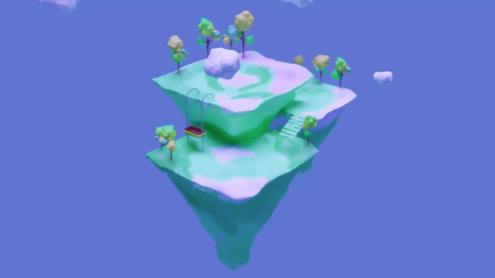 Dream Sweet  3d model  Low-poly 3D model_0