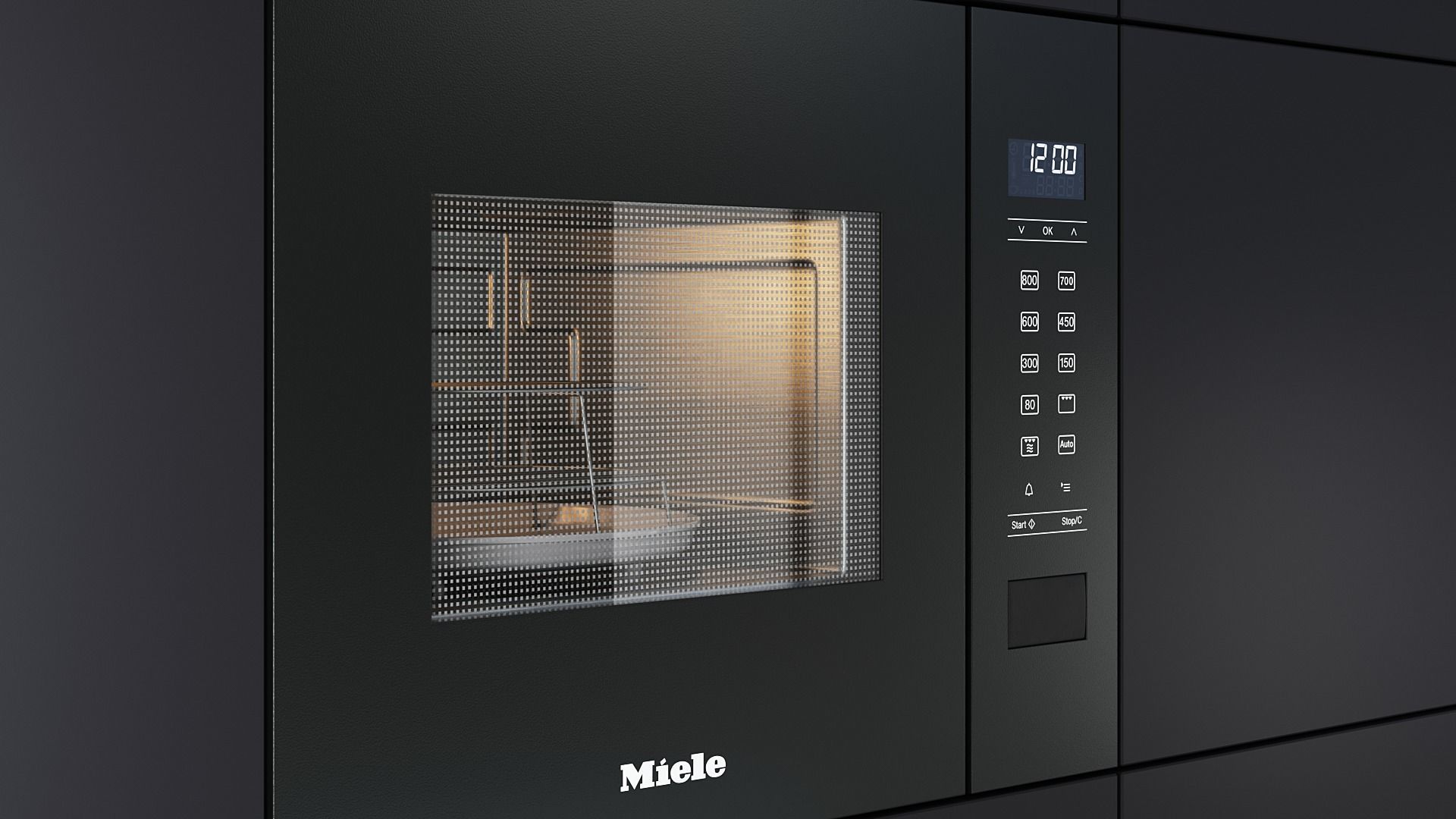 Built-in microwave oven - M 2224 SC - by Miele 3D model_1