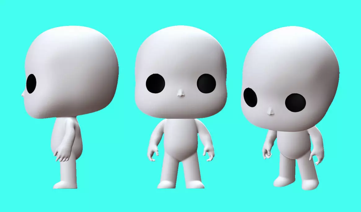 FUNKO - BASE MESH Free 3D print model