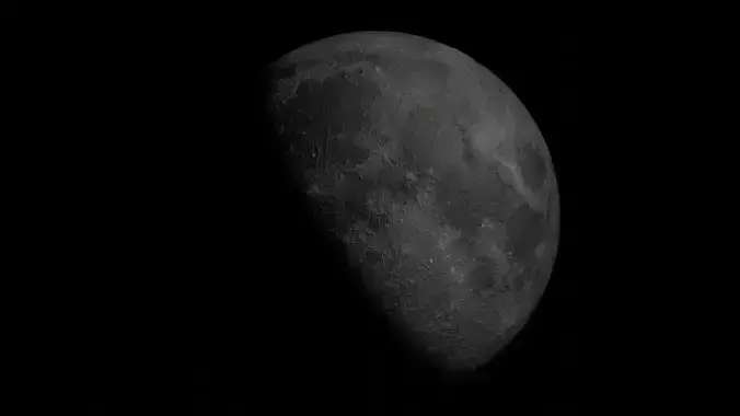 Moon high resolution