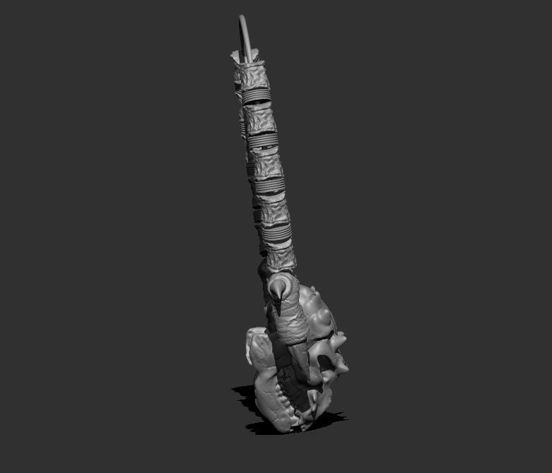 Predator 1 to 4 Necklace for Predator 3D print model_3