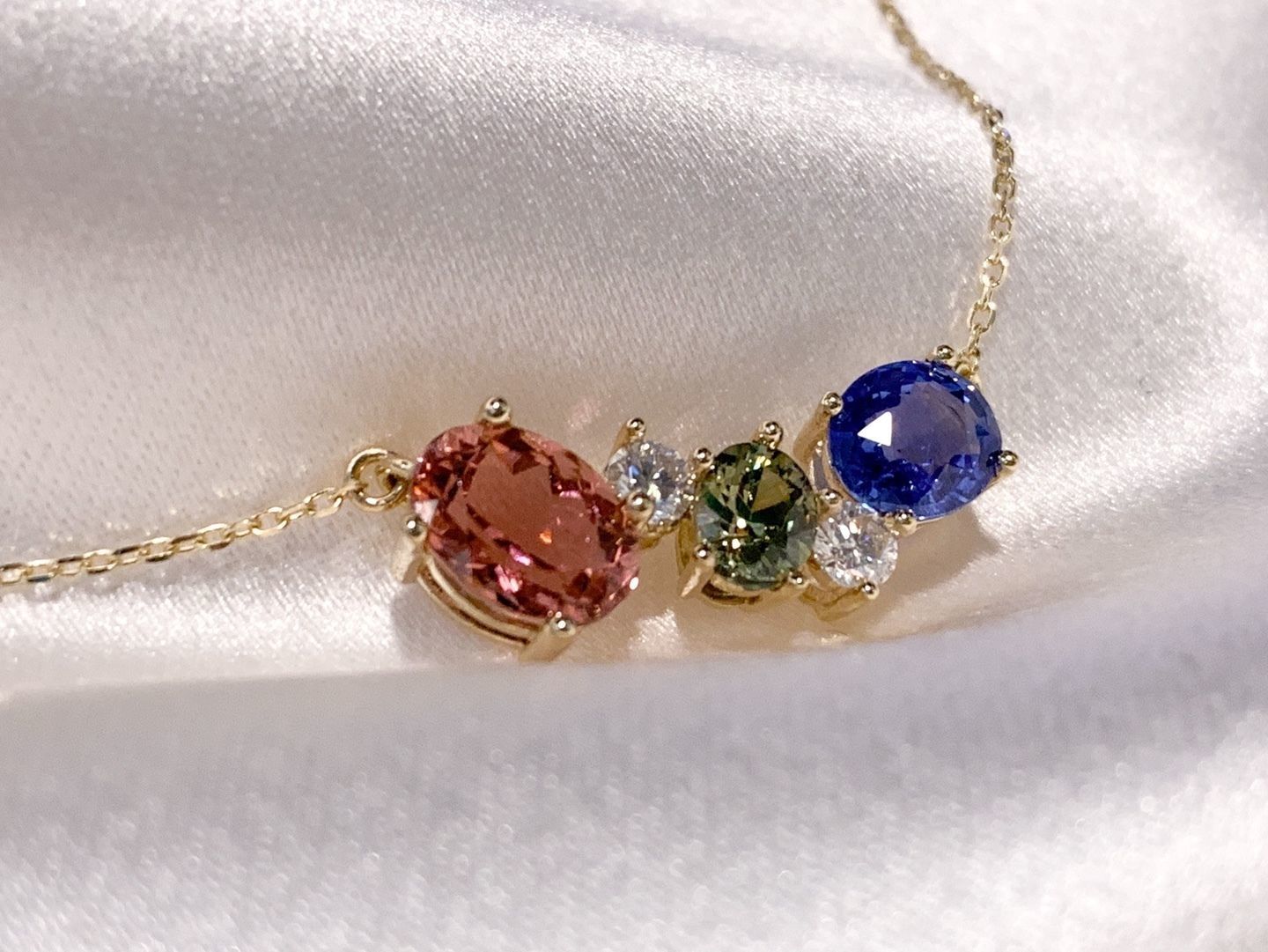 Cluster Necklace 3D print model_5