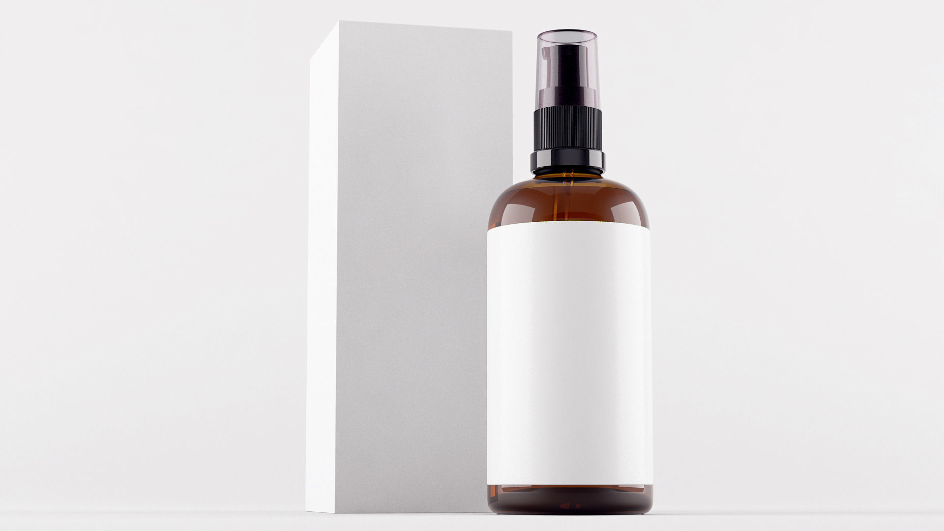 Cosmetic bottles 3D model_1