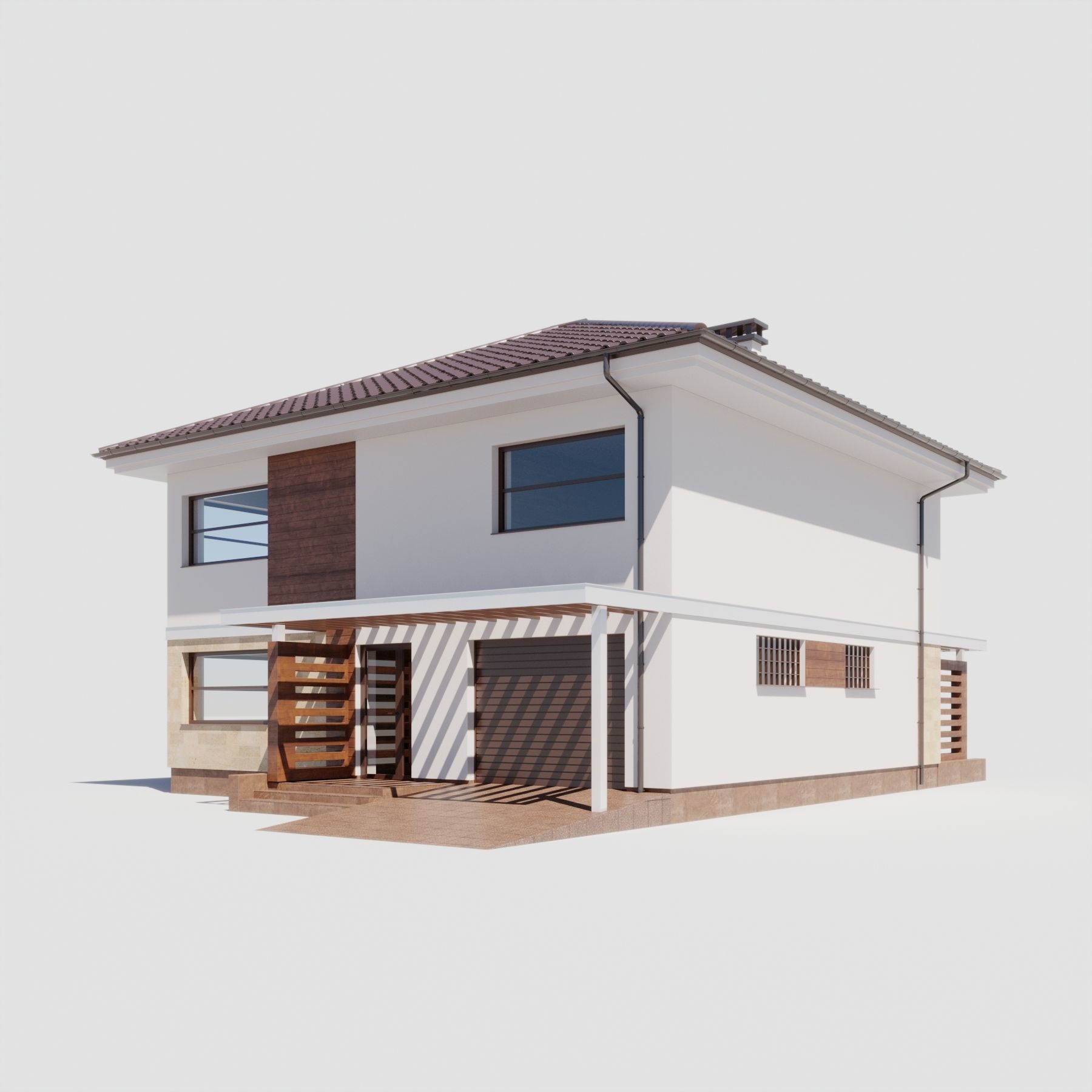 Build015 house 3D model_1