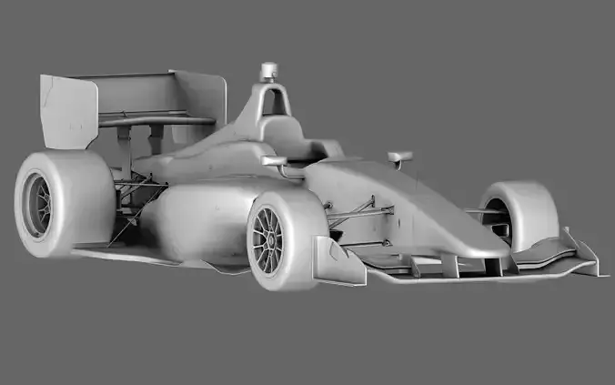Dallara Indy Lights 2015 Low-poly 3D model