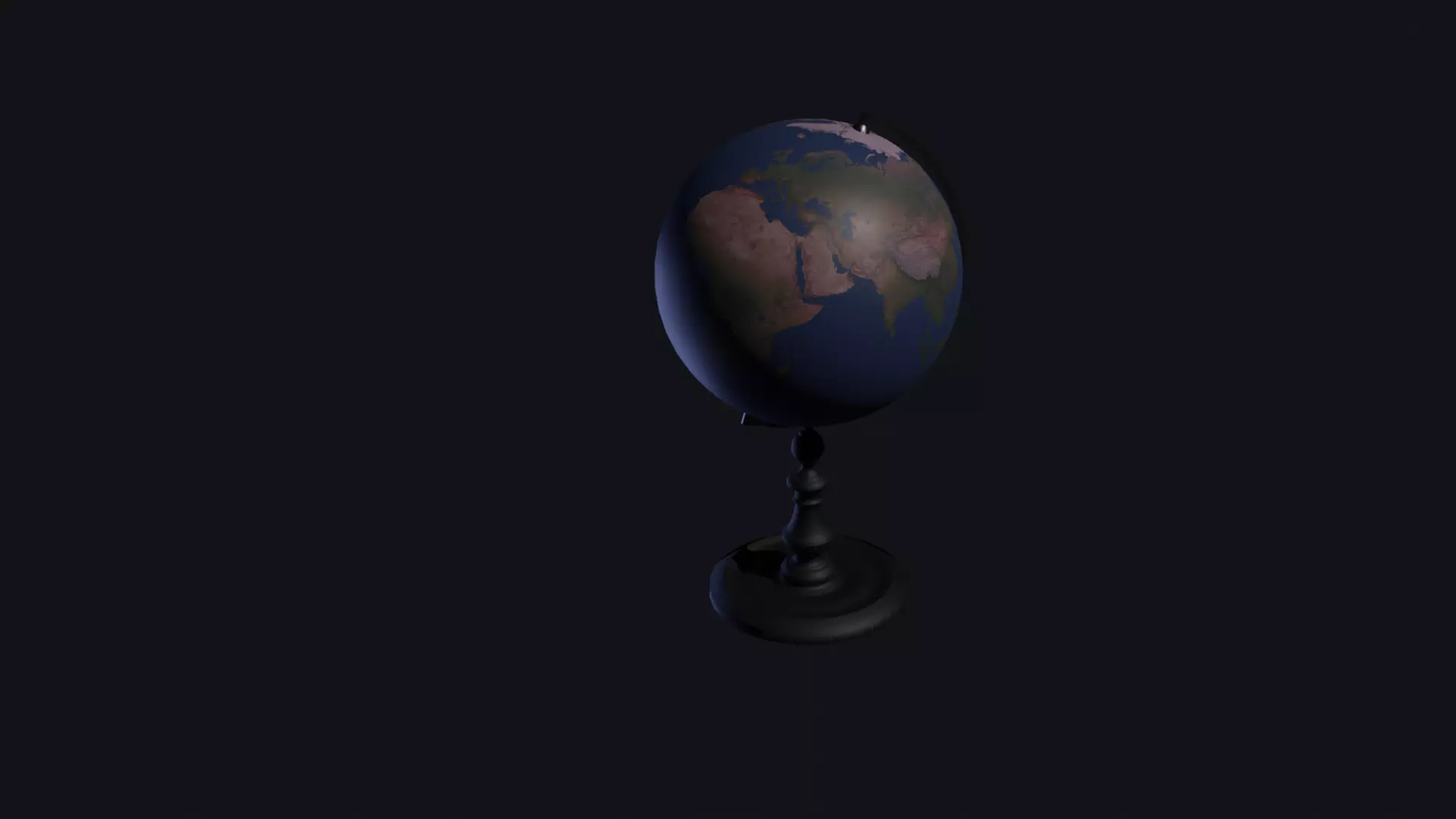 globe Free low-poly 3D model