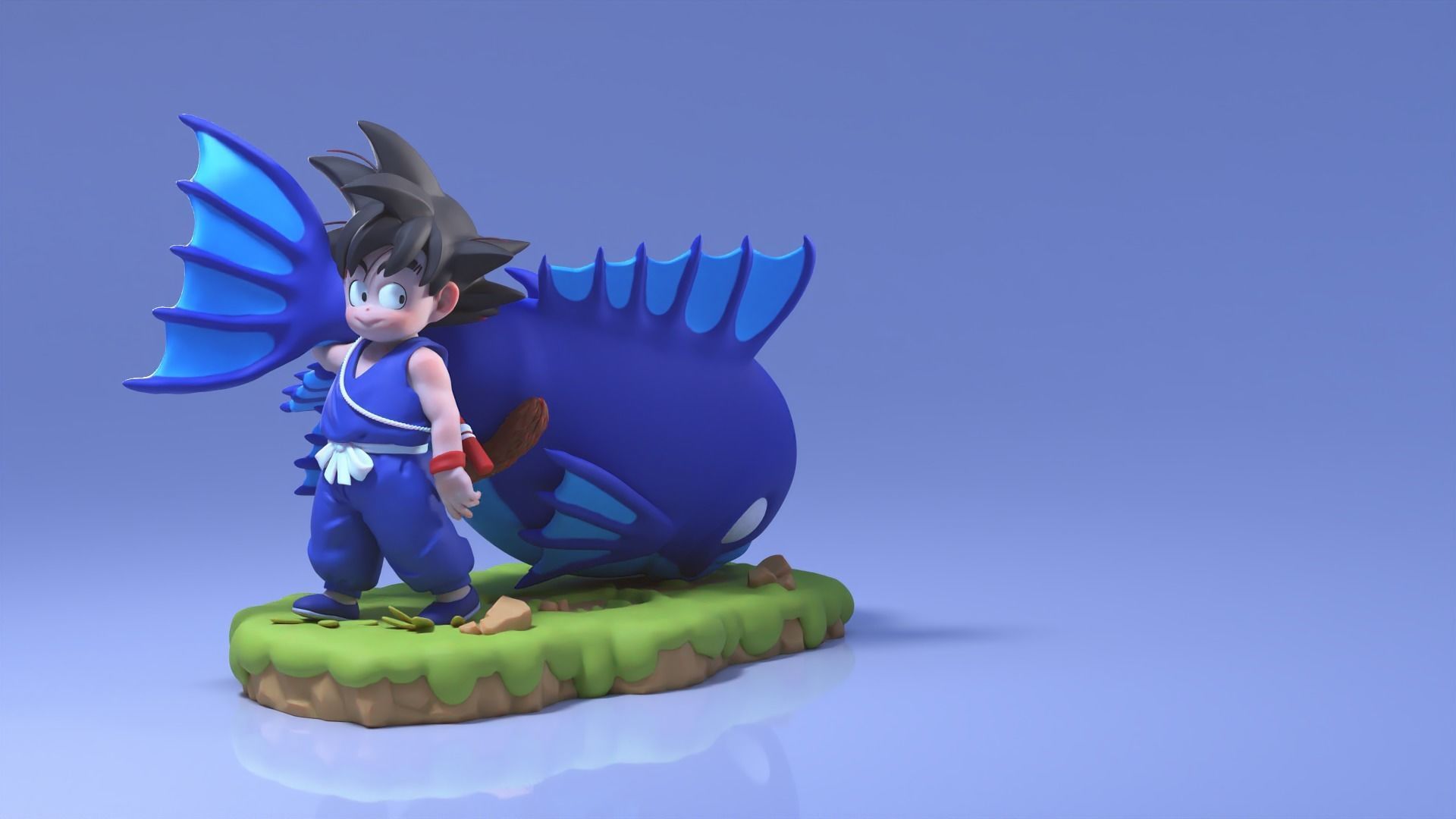 Goku - Pilaf Saga - Episode 01 - Dragon Ball 3D print model_7