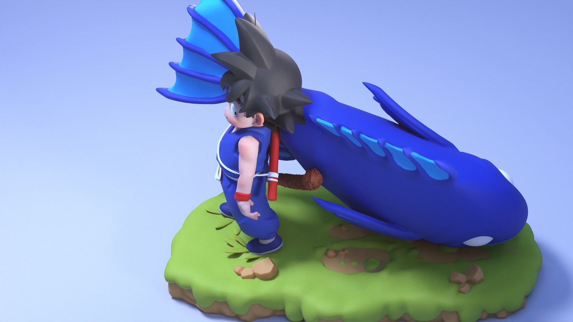 Goku - Pilaf Saga - Episode 01 - Dragon Ball 3D print model_19