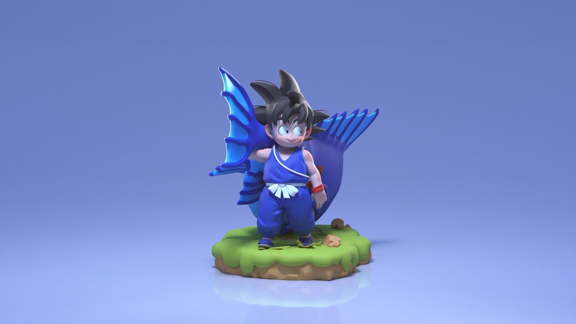 Goku - Pilaf Saga - Episode 01 - Dragon Ball 3D print model_12