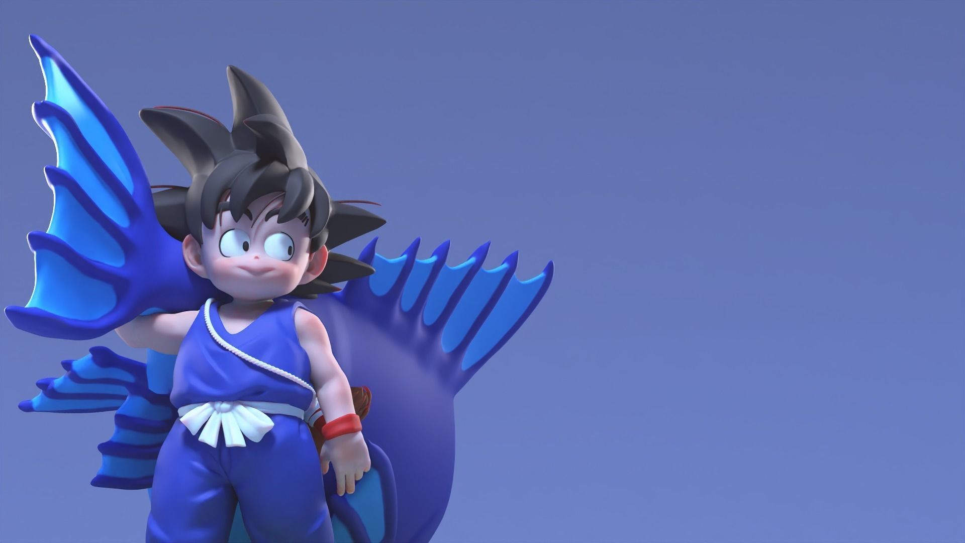 Goku - Pilaf Saga - Episode 01 - Dragon Ball 3D print model_2