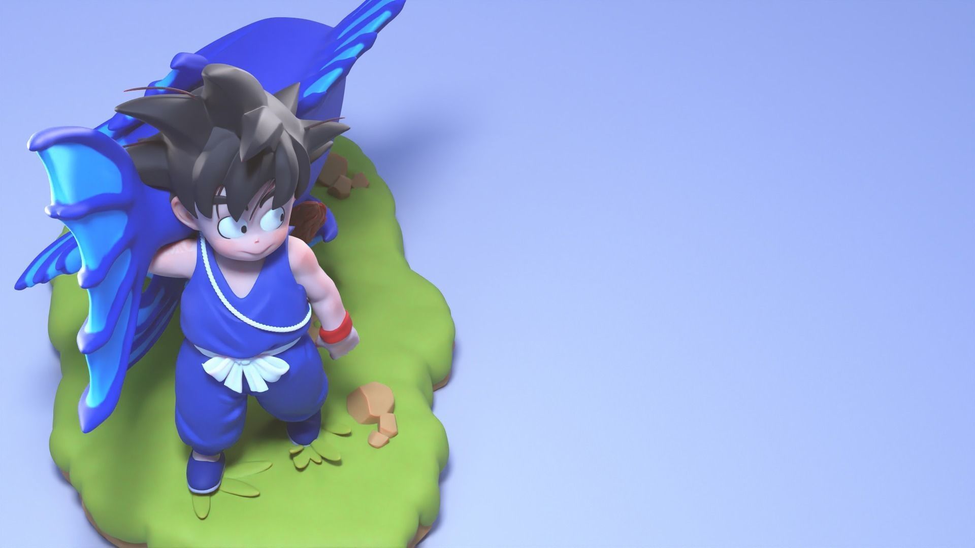 Goku - Pilaf Saga - Episode 01 - Dragon Ball 3D print model_10
