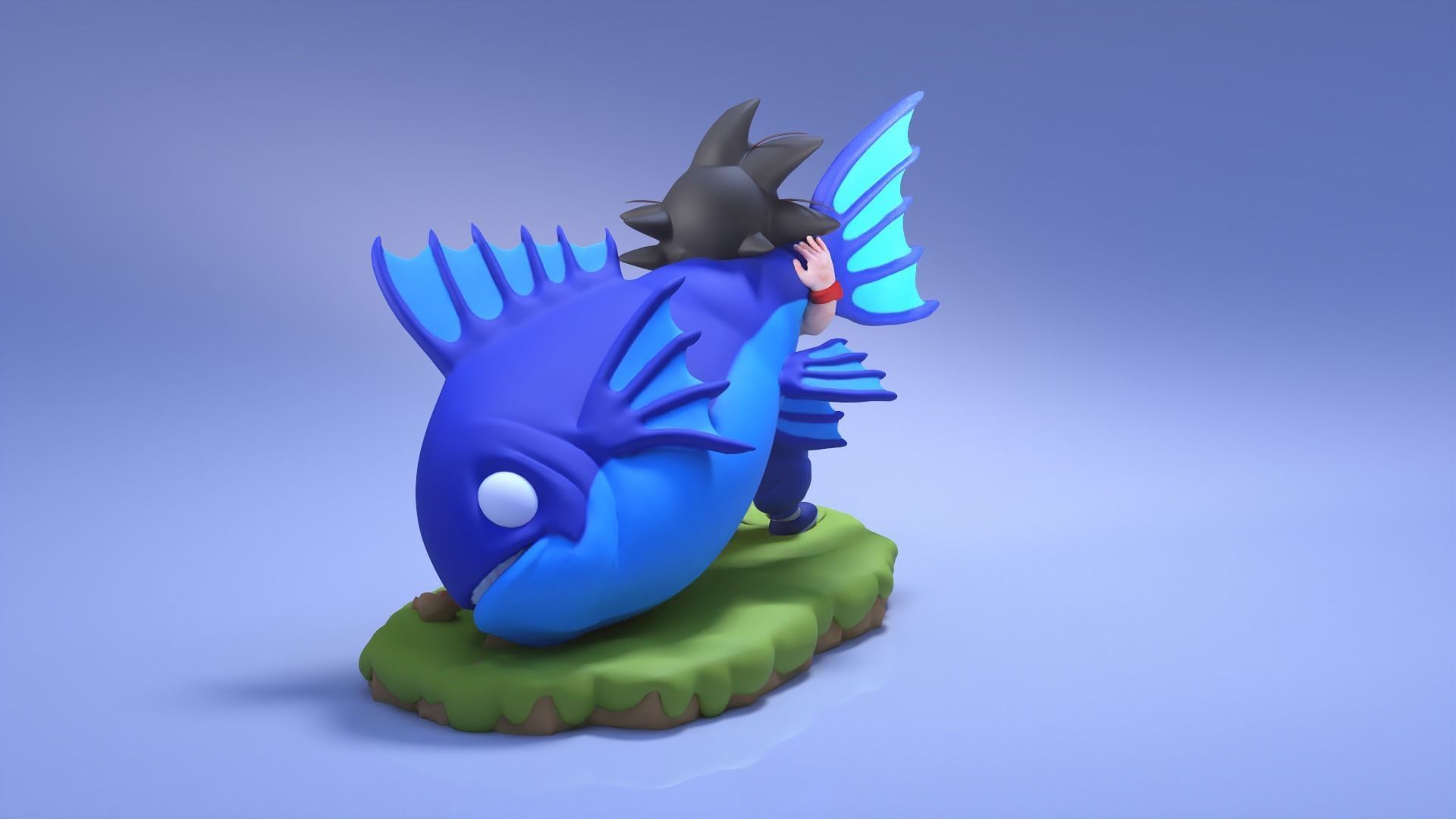 Goku - Pilaf Saga - Episode 01 - Dragon Ball 3D print model_4