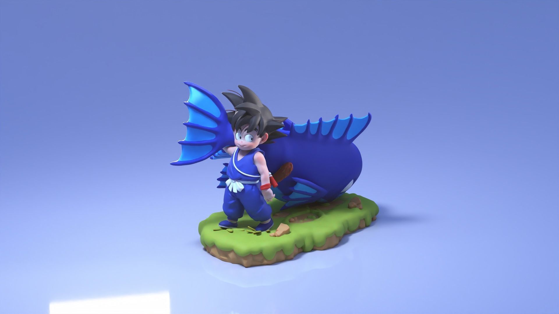 Goku - Pilaf Saga - Episode 01 - Dragon Ball 3D print model_20
