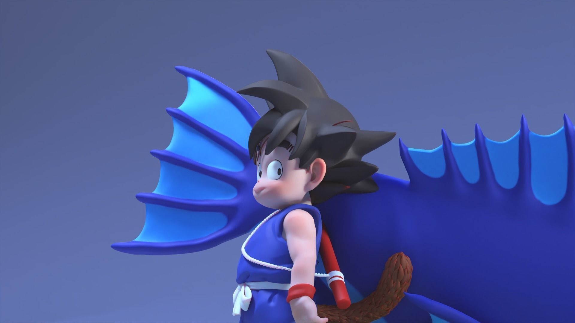 Goku - Pilaf Saga - Episode 01 - Dragon Ball 3D print model_8