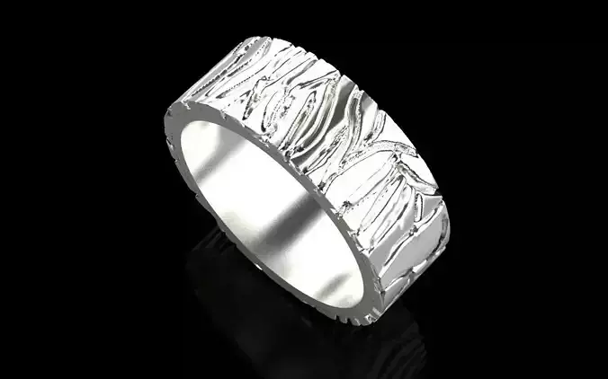 texture wedding ring 