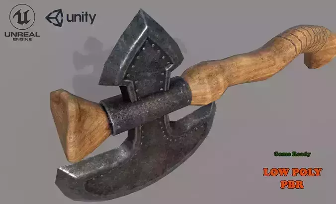 Game Ready Wooden Axe 