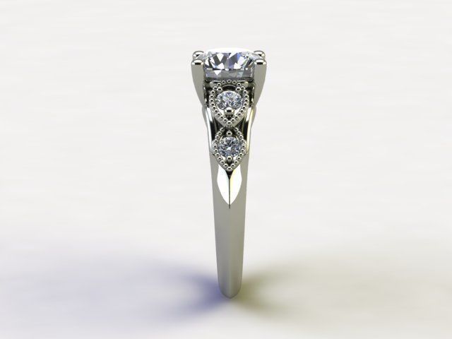 10020 person engagement ring 3D print model_2