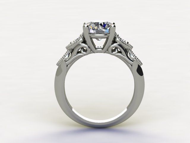 10020 person engagement ring 3D print model_1