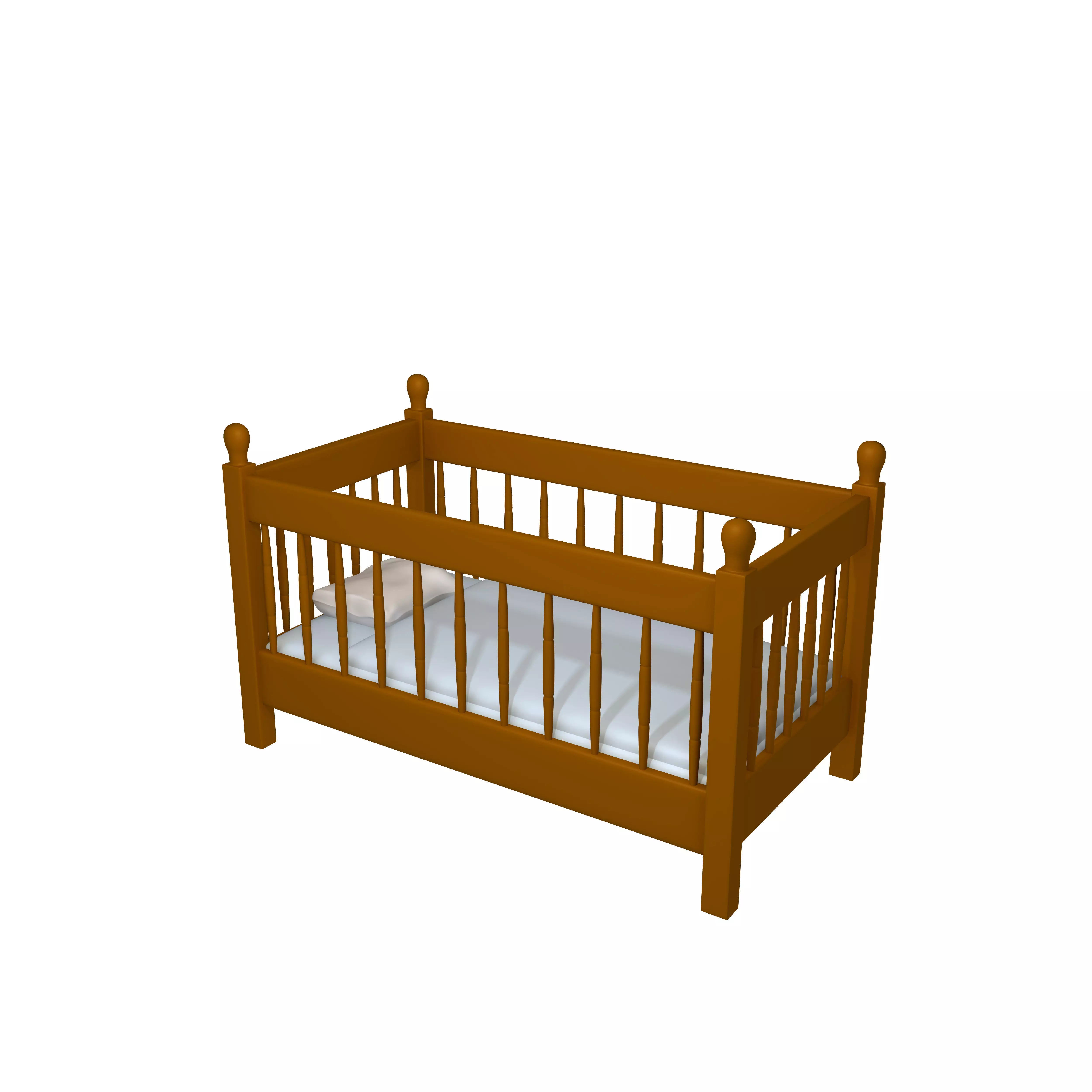 Baby Bed 3D model