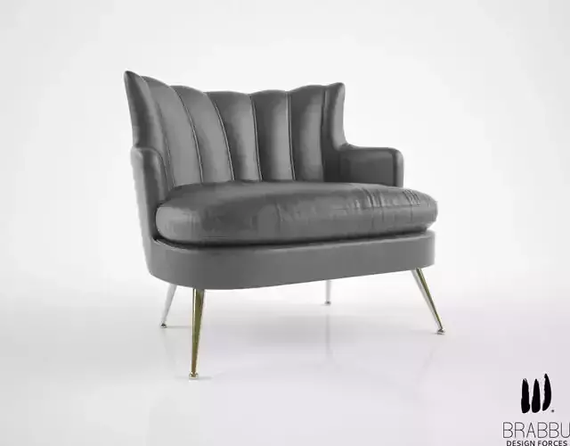 Brabbu Plum armchair 