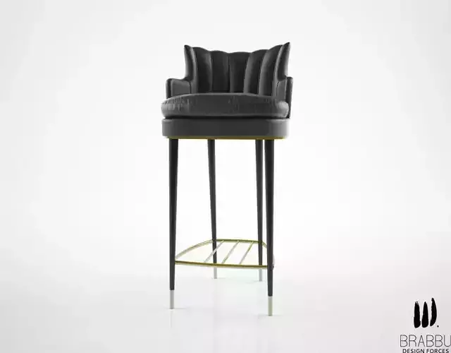 Brabbu Plum counterstool