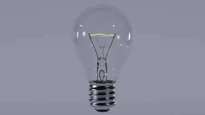 Light bulb classic 3D model