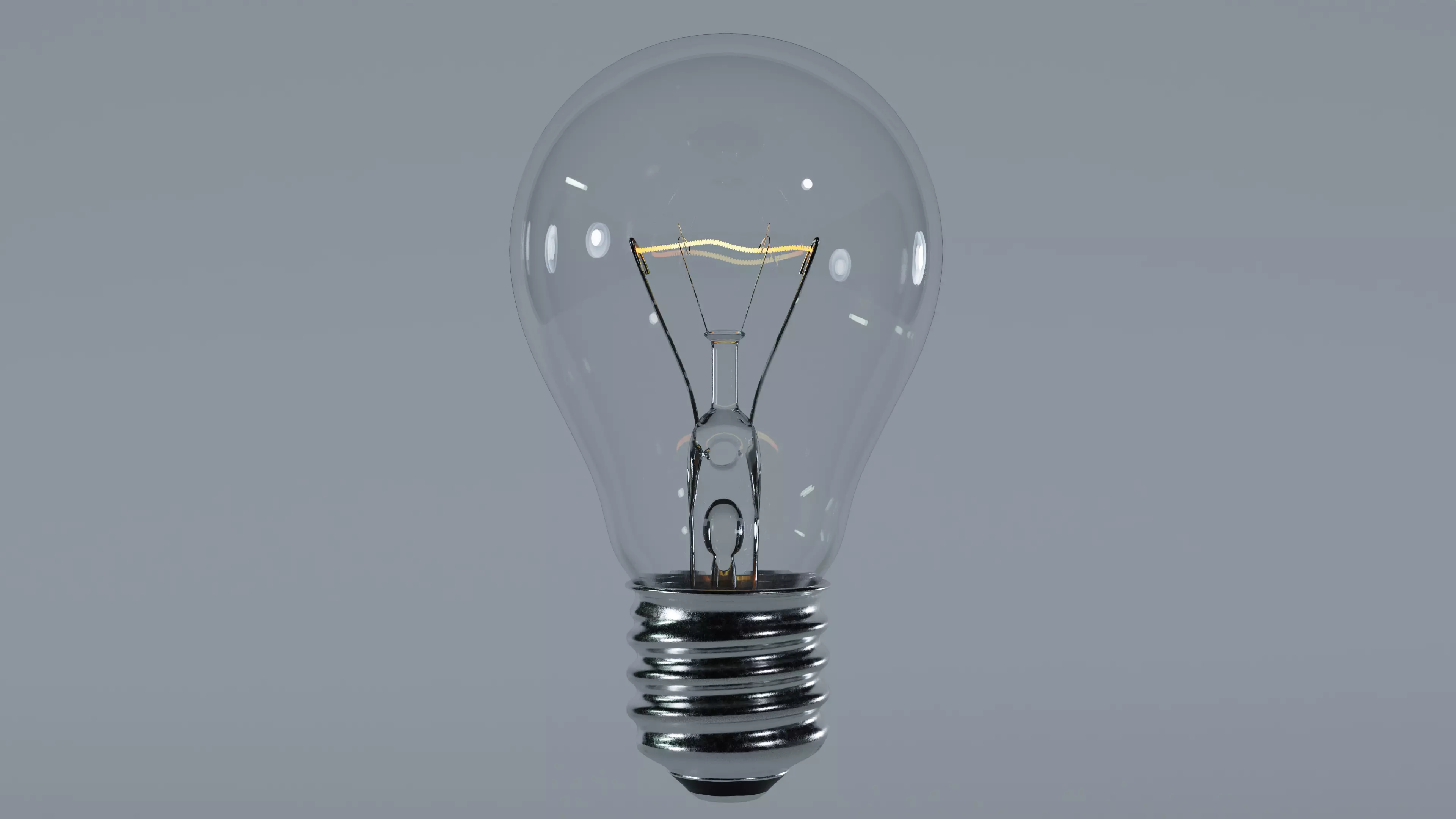 Light bulb classic 3D model