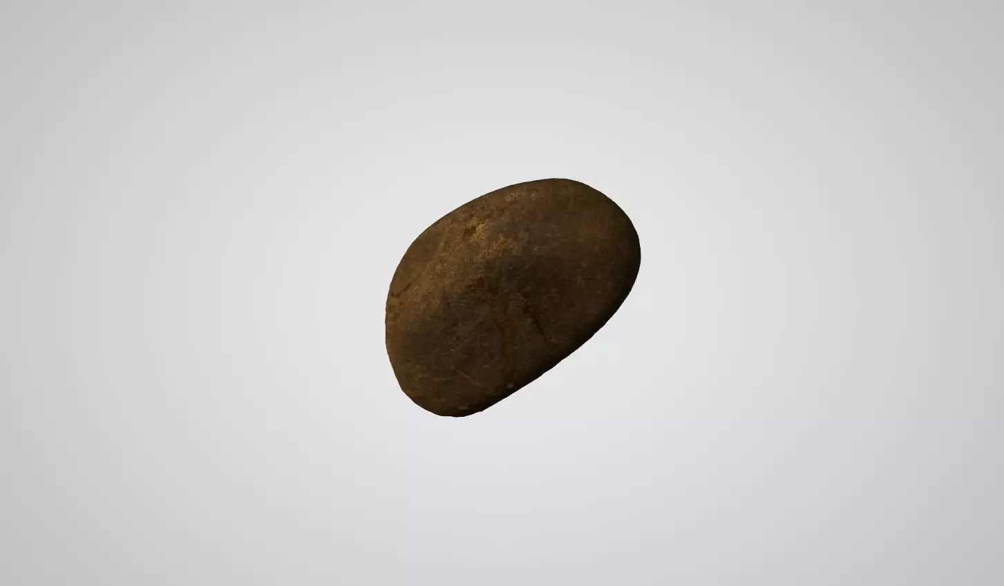 scanned stone 3D model_0