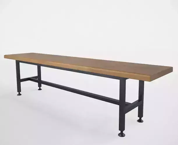 Bench Used 3D model
