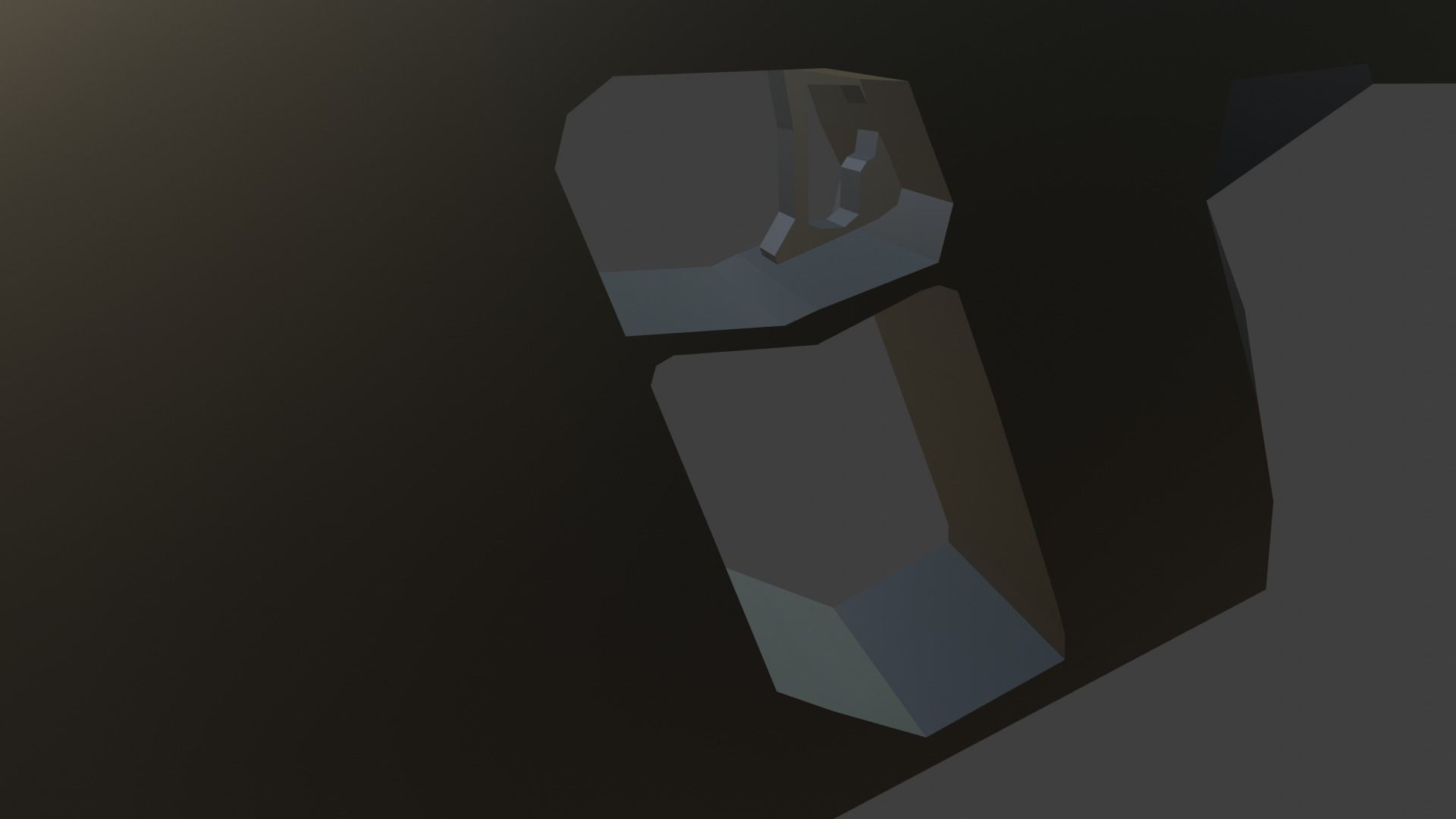 Kriss Vector With Individual Part Low-poly 3D model_4