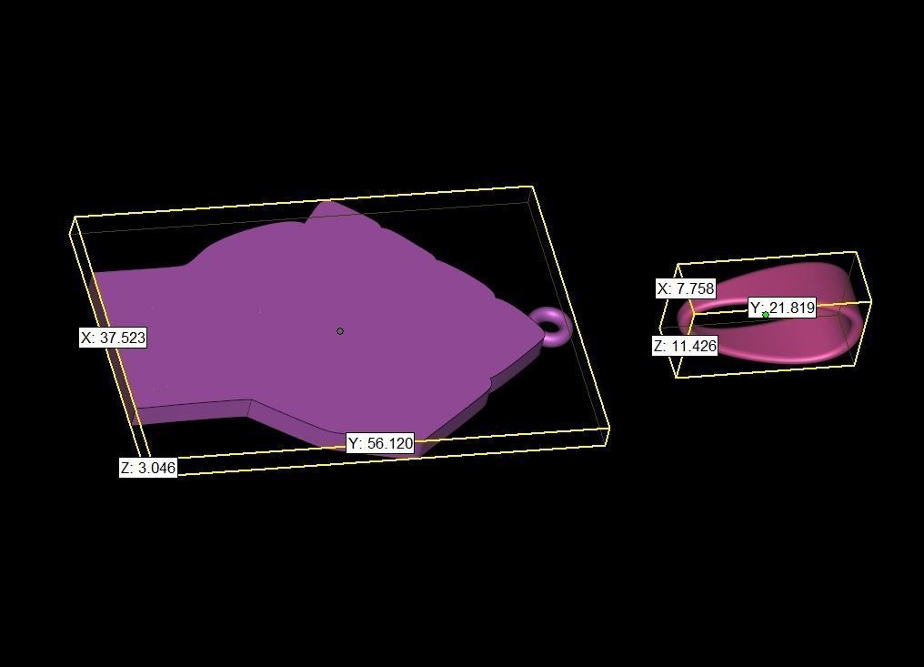 Black Lives Matter oxidized silver pendantPendant Free 3D print model_6