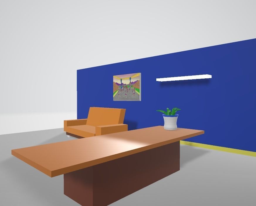 How Noobs Get By Living Room Kitchen 3D model_2