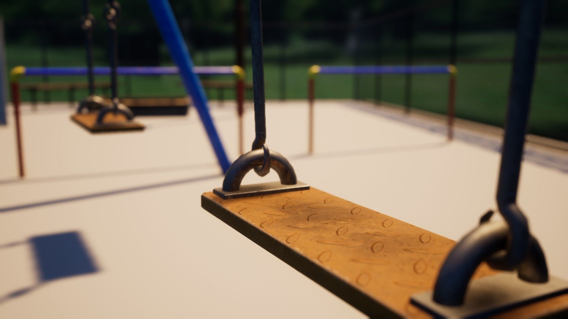 Japanese Playground Pack Low-poly 3D model_5