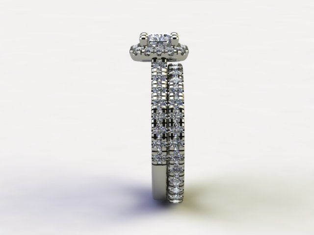 10034 diamond halo engagement ring 3D print model_1