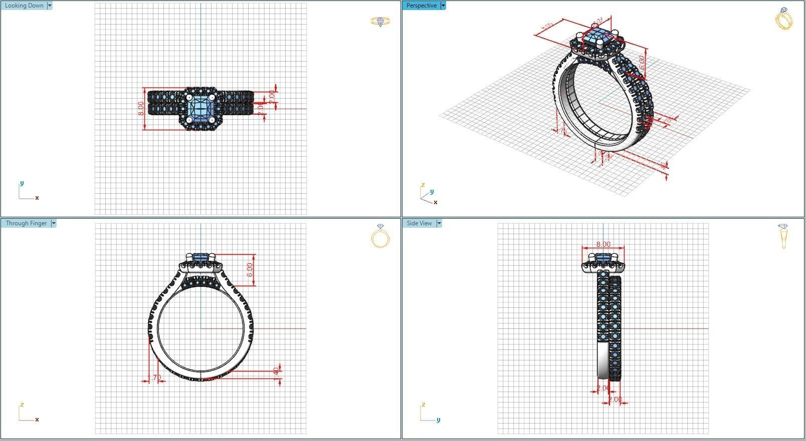 10034 diamond halo engagement ring 3D print model_5