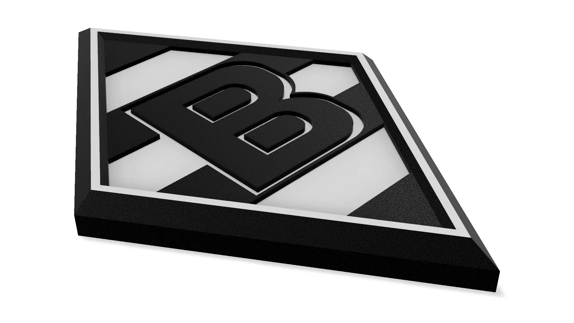 Borussia Monchengladbach Wall Sign 3D print model_0