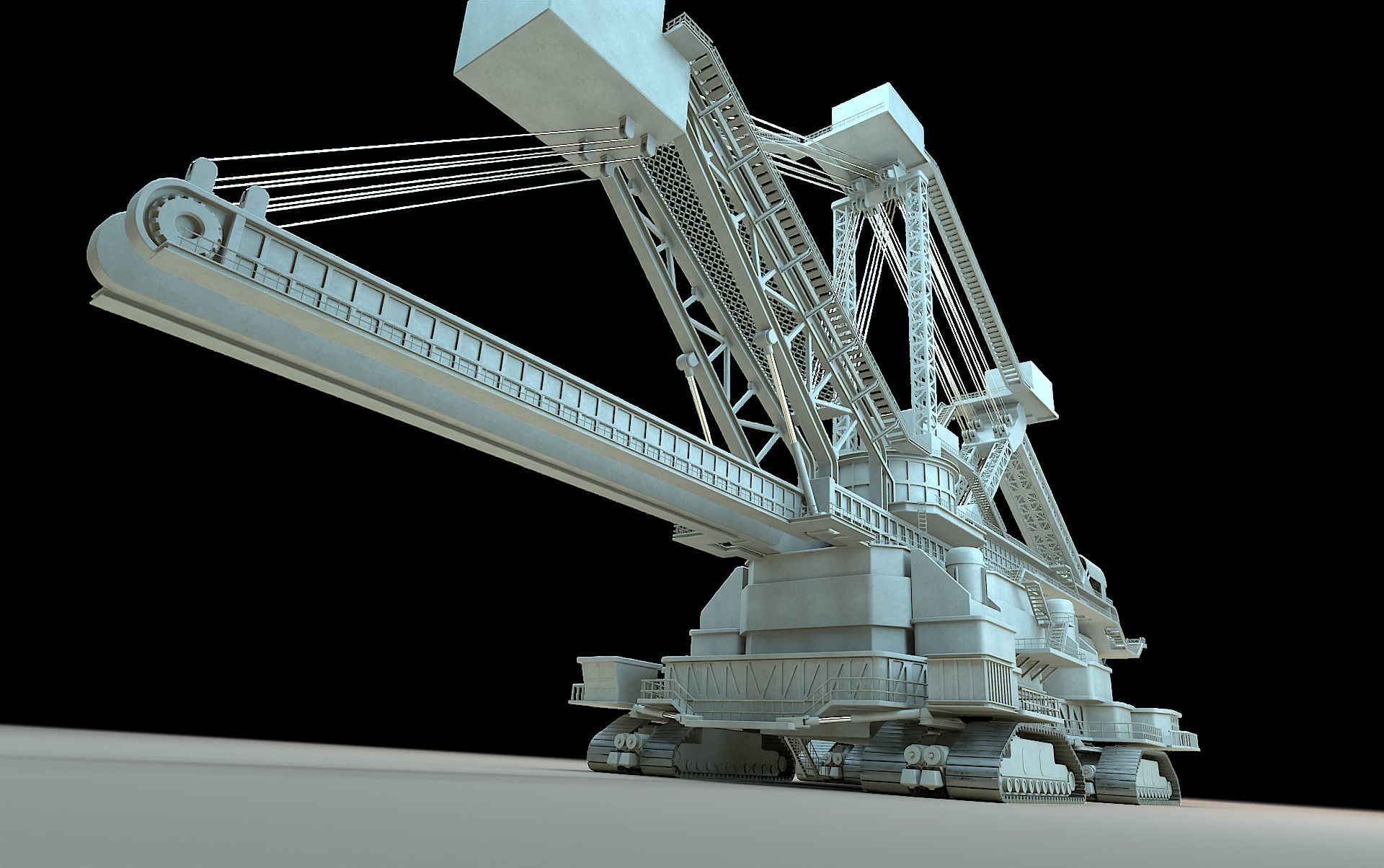 heavy duty miner 3D model_28